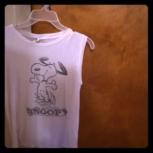 Super Soft Snoopy Tank